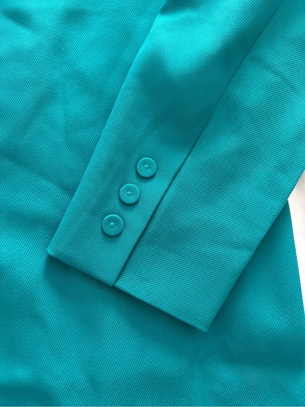Y.A.S Oversized Turquoise Women's Blazer Longline Tailored Suit Jacket Size XL - Picture 4 of 12